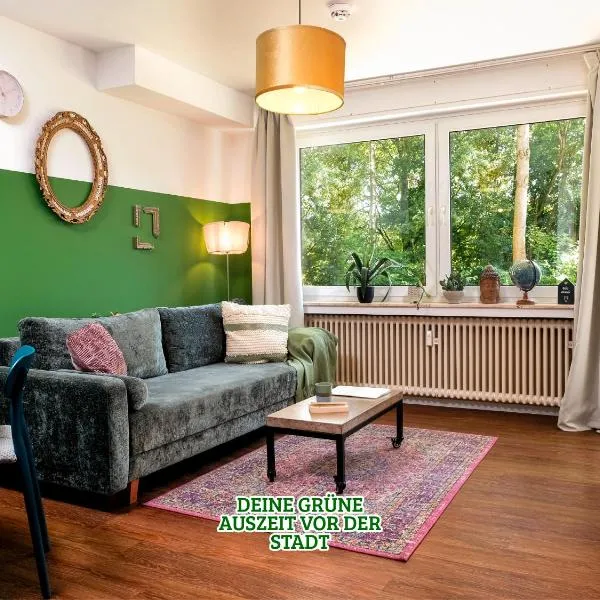 Daines Oase, ruhig, Tiefgarage, Terrasse, nahe Düsseldorf, hotell i Erkrath