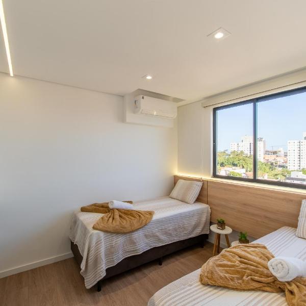 Aptos com 2 Quartos Piscina Churrasqueira Wi-Fi Ar Condicionado Vaga de Garagem a 500m Praia de Balneário Picarras Ideal para Famílias ou Amigos Reserve Agora - Foto 2