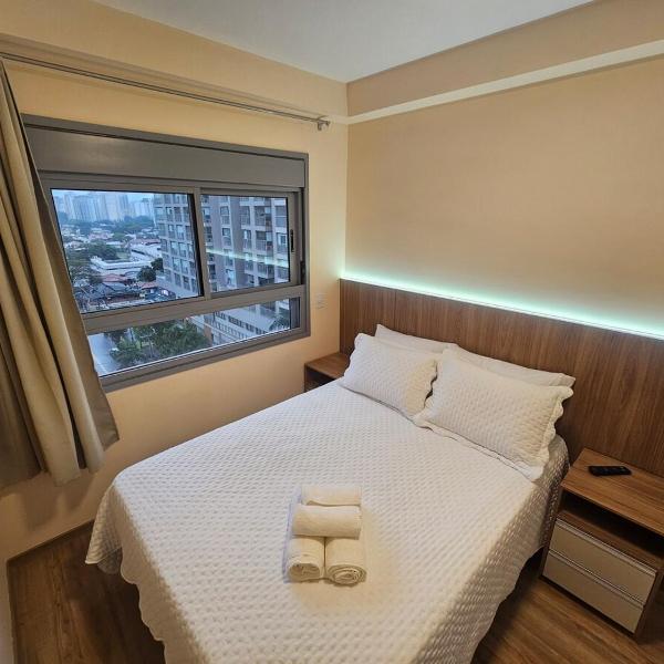Apartamento em Moema com Varanda e Vista da Cidade