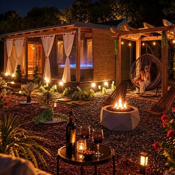 Sarajevo jacuzzi sauna Forest romance lodge, hotel sa Sarajevo