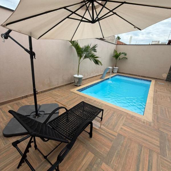 Aurora House - Piscina Aquecida, Gourmet e Ar-Condicionado para 12 Pessoas