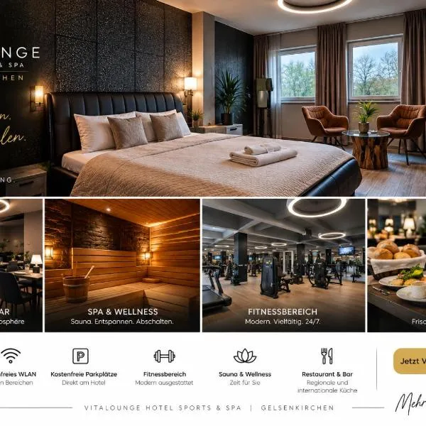 VitaLounge Sports & Spa Hotel, hotell sihtkohas Gelsenkirchen