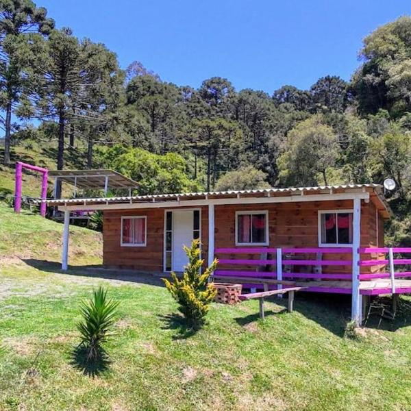 Casa no lugar junto com a sua família