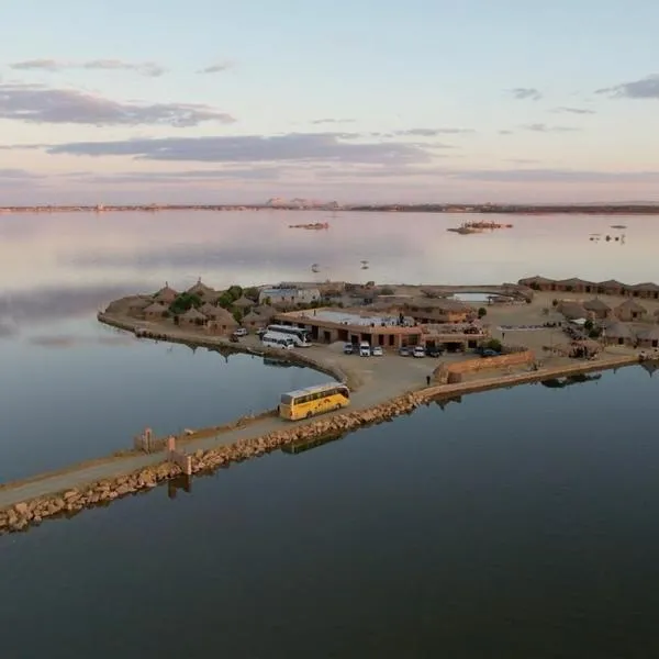 Taghaghien Island Resort, hotel di Siwa