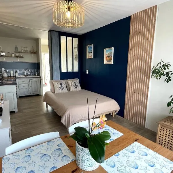 Studio front et vue mer, hotel i Calais