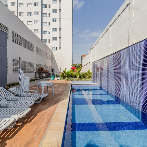 T406 Apartamento Luxo com 2 quartos & Piscina - Próx Tolstói Metrô - Foto 4