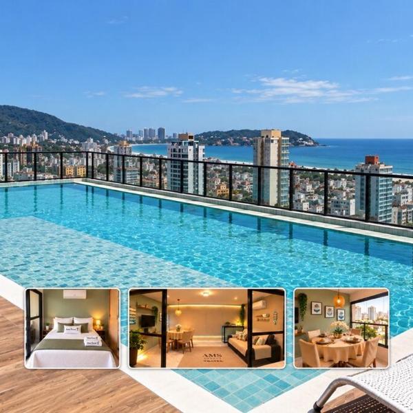 Guarujá-Piscina-Ar Condicionado-Perto da Praia