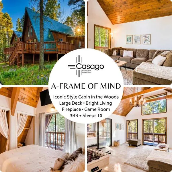 A-Frame of Mind โรงแรมในแองเจิลไฟร์