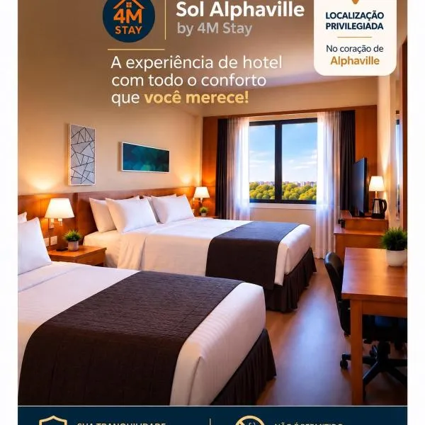 바루에리에 위치한 호텔 Sol Alphaville by 4M Stay - Conforto e Localização
