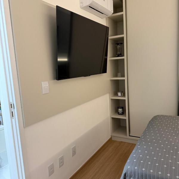Apt Climatizado, Confortável, Bem Localizado, com área Gourmet completa privada - Foto 5
