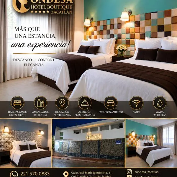 Condesa Hotel Boutique Zacatlán، فندق في زاكاتلان