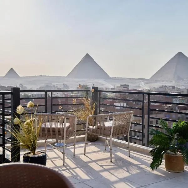 La Roja pyramids inn, hotel en El Cairo