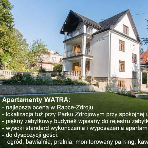 Apartamenty Watra, hotel in Rabka-Zdrój