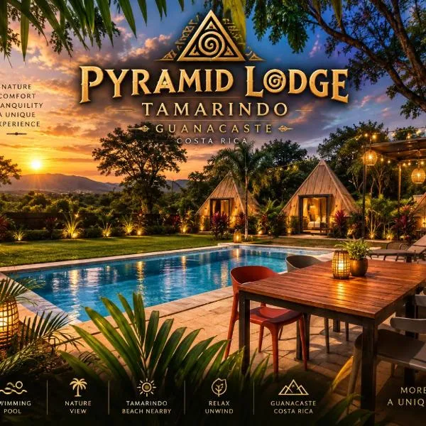 Pyramid Lodge Tamarindo, hotell sihtkohas Tamarindo
