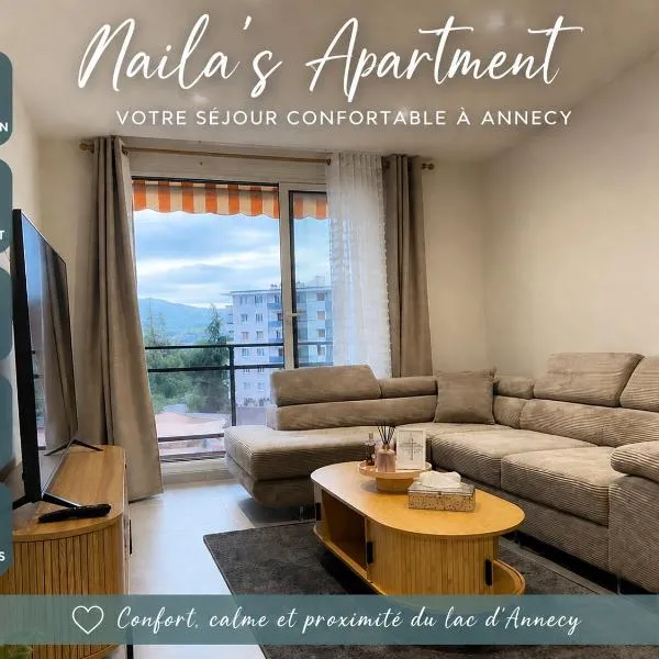 Annecy Naila's apartement: Annecy'de bir otel