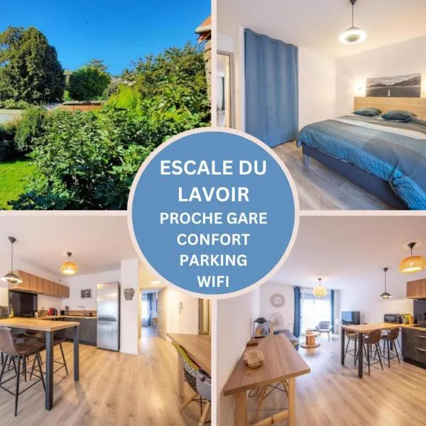 ESCALE DU LAVOIR - Proche Gare - idéal Couples et Pro - Parking Wifi Equipements BB - Elite Premium Properties Services, hotel i Houdemont