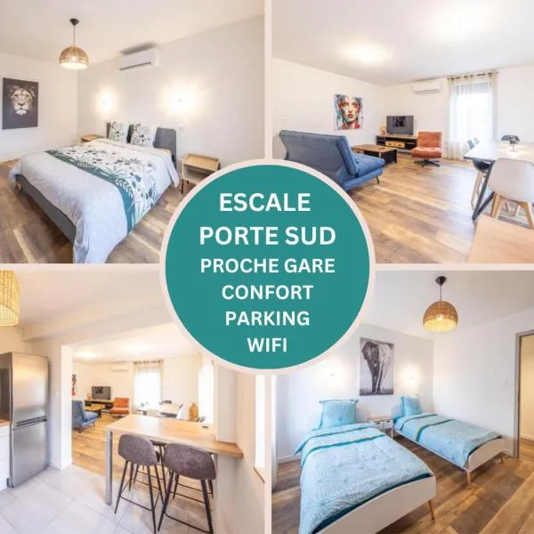 ESCALE PORTE SUD - PROCHE GARE - Espace Confort & Modernité - CLIM PARKING ET WIFI - Elite Premium Properties Services, hotel i Houdemont