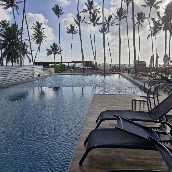 Resort na Praia de Ipioca - Apartamento pé na areia em Ipioca Beach Maceió para até 5 pessoas - Foto 4