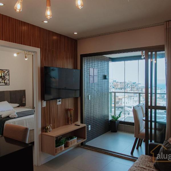 Belo Apartamento 1Qts Vista Mar Rio Vermelho - Foto 2