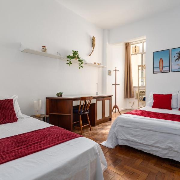 Luxo e Modernidade no Leme - 2 quartos - 1 quadra da praia - Foto 2