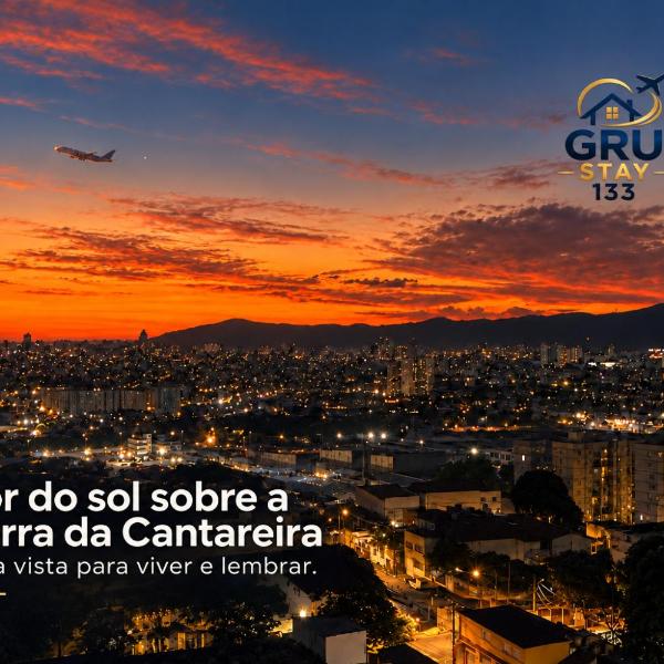 Apartamento Conectado, GRU - AIRPORT, Kings League, Shopping, ExpoCenter Norte e Anhembi