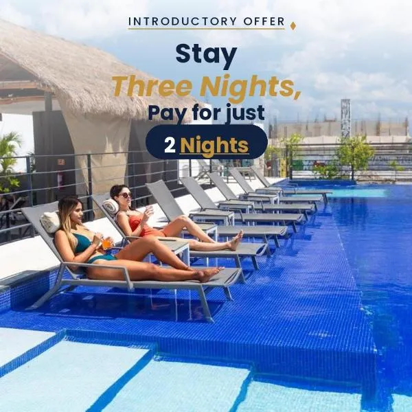 Sunday Hotel 52 at Playa del Carmen, viešbutis mieste Plaja del Karmenas