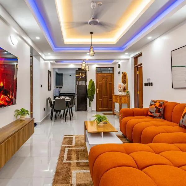 SeyniKe Radium Nyali 3BR Pool, AC Beach 15 Min, hotel a Mombasa