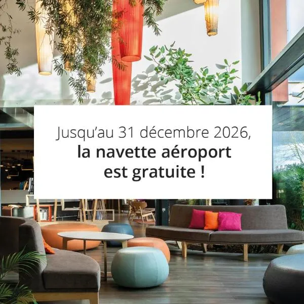 Nomad Paris Roissy CDG, hôtel au Mesnil-Amelot