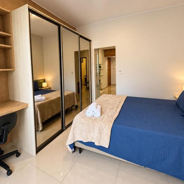 Carioca Copacabana Flat - Side Sea View