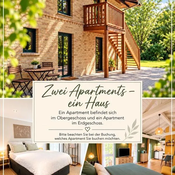 Appartements am historischen Bahnhof in Fehrbellin Check in mit Schlüsselbox โรงแรมในFehrbellin
