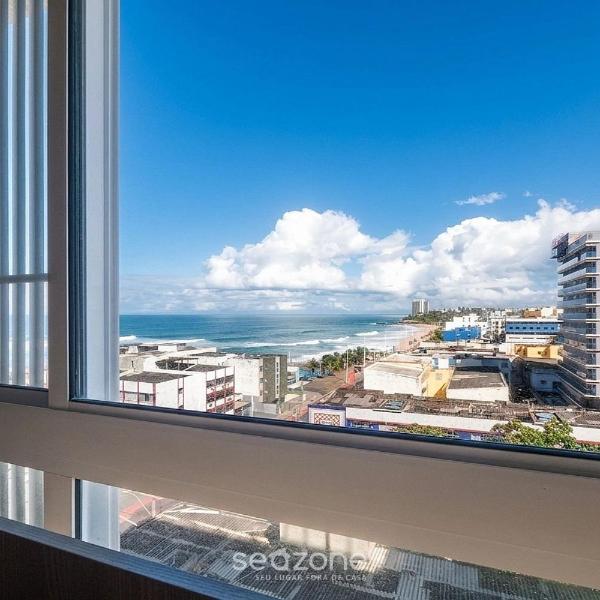 Studio em Cond. c/ Piscina e Vista Cid. SAA0615