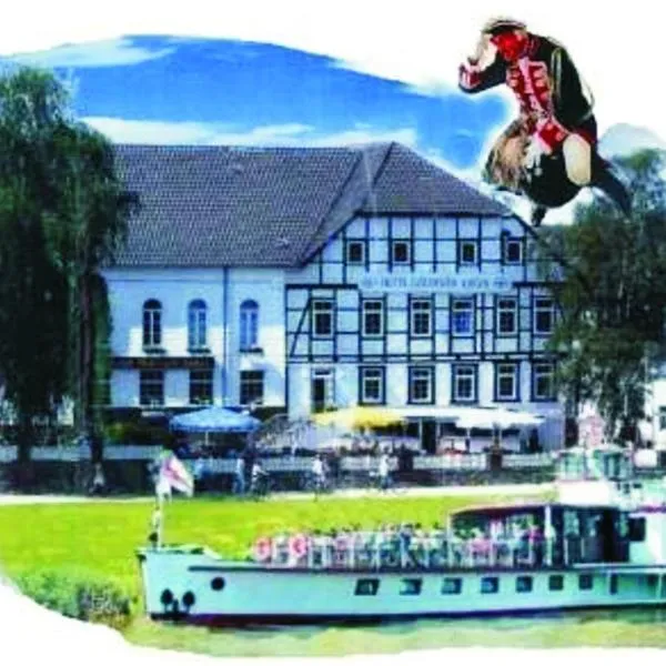 Hotel Goldener Anker, hotel in Wegensen