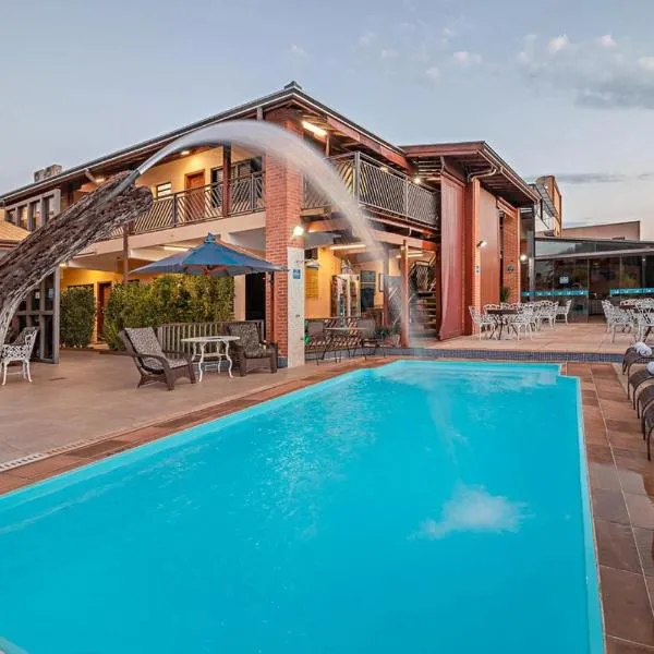Hotel Cachoeiras de Brotas, hotelli kohteessa Brotas