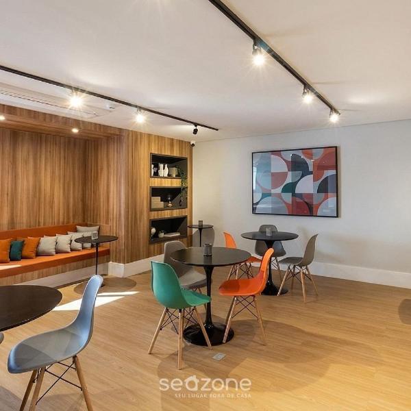 Studio c/ Varanda em Cond. c/ Piscina SRU0505 - Foto 2