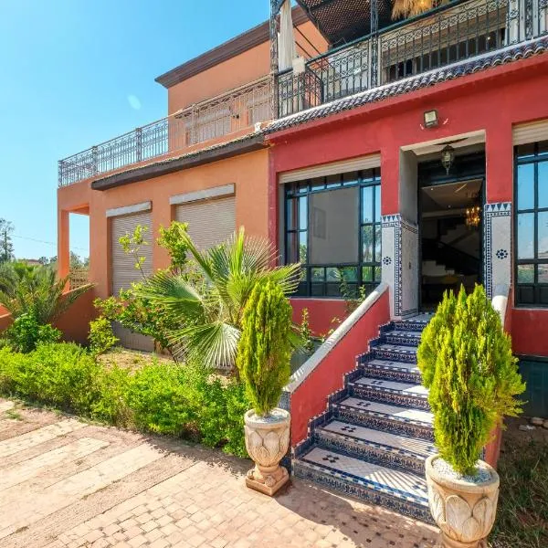 Villa Rose Des Sables - Luxury villa & Pool, hotel i Marrakech