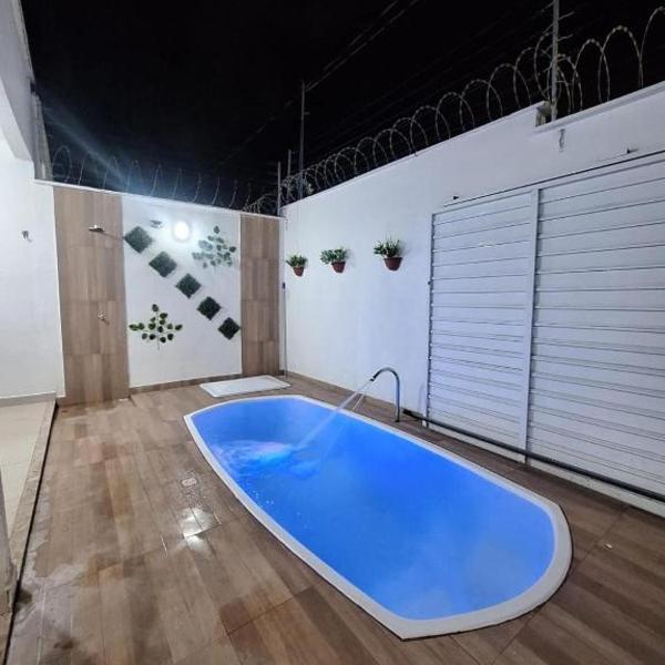 CASA COM PISCINA A 3km DA PRAIA DO ARACAGY PARA 10 PESSOAS