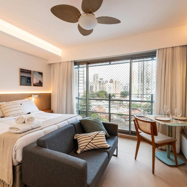 Pinheiros studio with rooftop pool - P715 - Foto 4