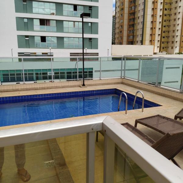 Apartsmento completo no último andar em aguas claras com vista livre - Foto 4