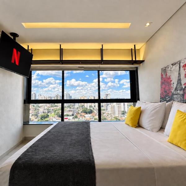 Studio Confortável e Aconchegante no Centro de CG