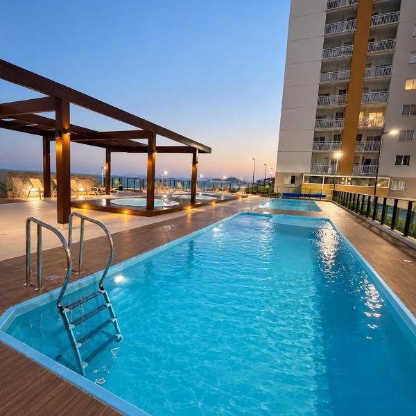Vista Espetacular para o Mar Resort Pé na Areia com Piscinas Aquecidas 507T01 - Foto 3