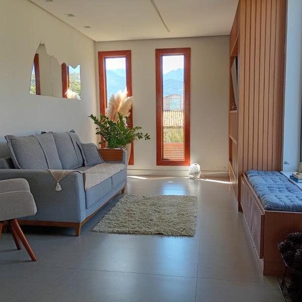 Casa com linda vista nas montanhas capixabas
