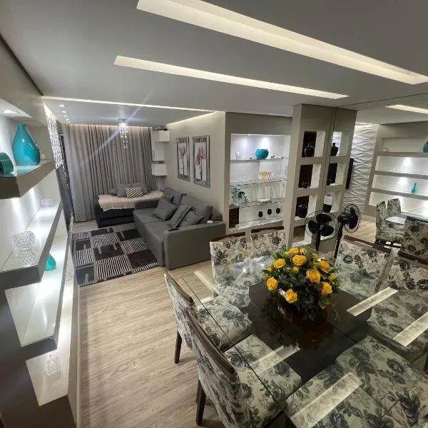 Apartamento de 3 quartos, climatizado com lazer completo, hotel di Brasilia