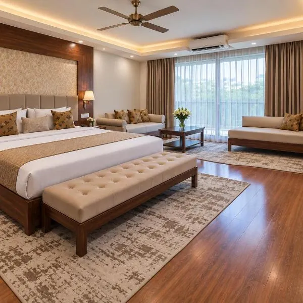 Hotel Park Green Suites Delhi Airport, hotell i New Delhi