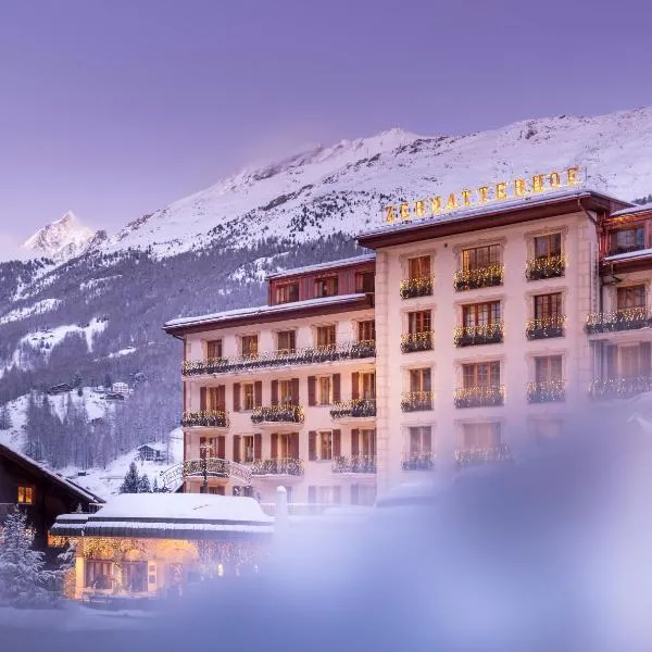 Grand Hotel Zermatterhof – hotel w mieście Zermatt