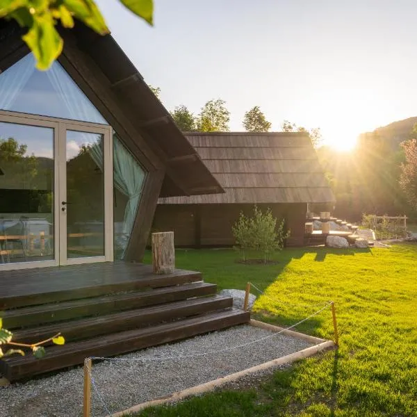 Glamp Camp Danica, hotelli Bohinjissa