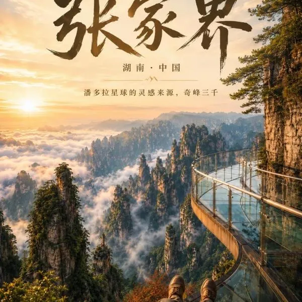 Atour Hotel the Tianmen Mountain Cableway Station Yongding District, ZHANGJIAJIE, hotel v destinaci Čang-ťia-ťie