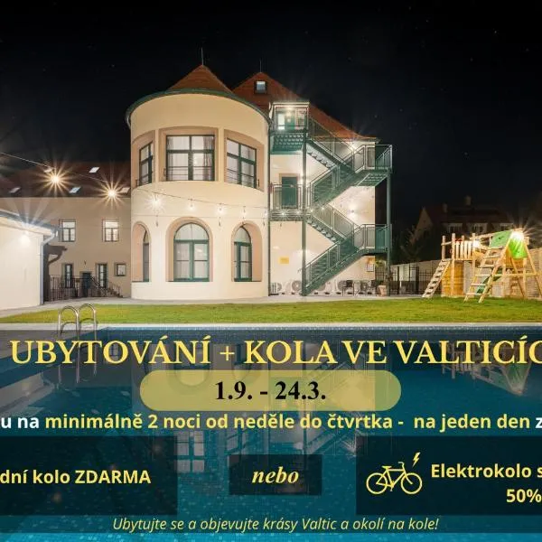 Residence Barrique Valtice - private wellness, hotel di Valtice