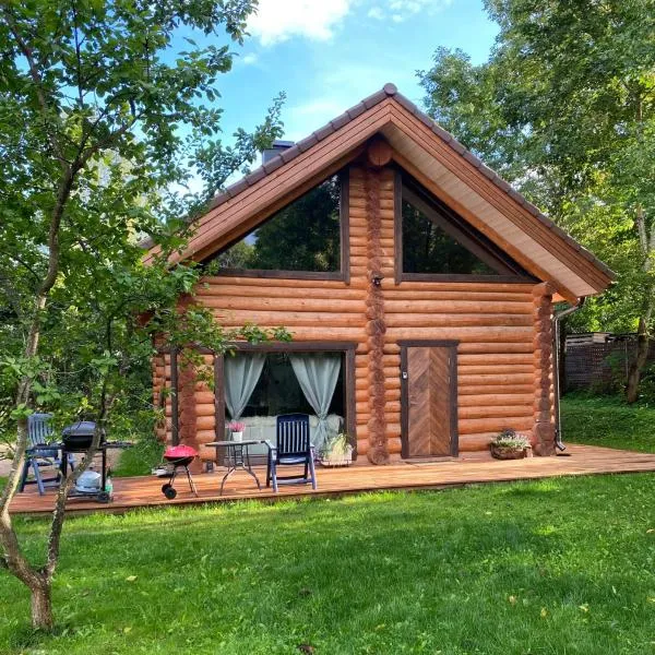 Nordic Log-House with Sauna: Valga şehrinde bir otel