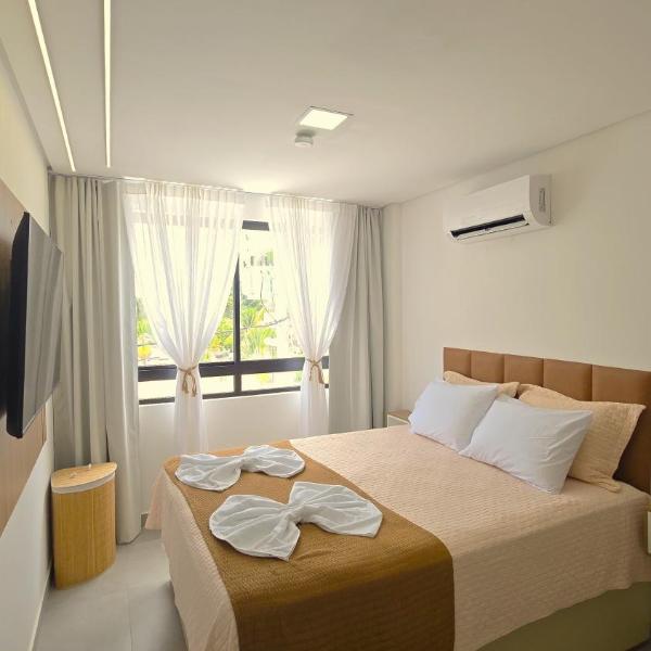 Flat Centro 200m Piscinas Naturais - Porto Aura - Foto 4