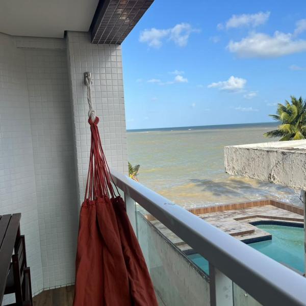 Flamboyant 208 · Lindo flat Flamboyant pé na areia no Caribessa JP